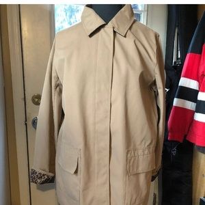 Dennis Basso. Jacket lined in leopard. Size M